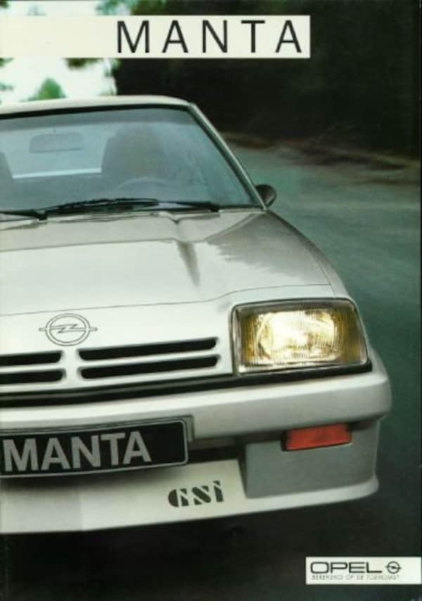 Opel Manta Gsi,gt