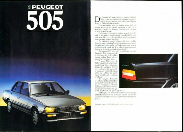 Peugeot 505 Gl,gld,gr,grd,gtigtdt,turbo Inj.,v6