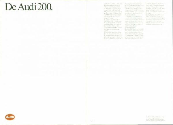 Audi 200 Quattro,avant Quattro,turbo