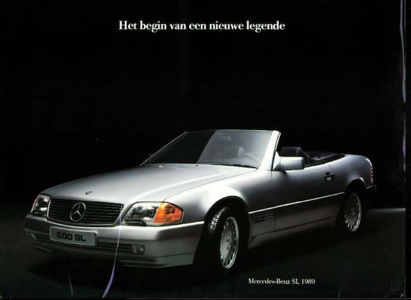 Mercedes-benz Sl 1989 300 Sl, 300 Sl-24, 500 Sl