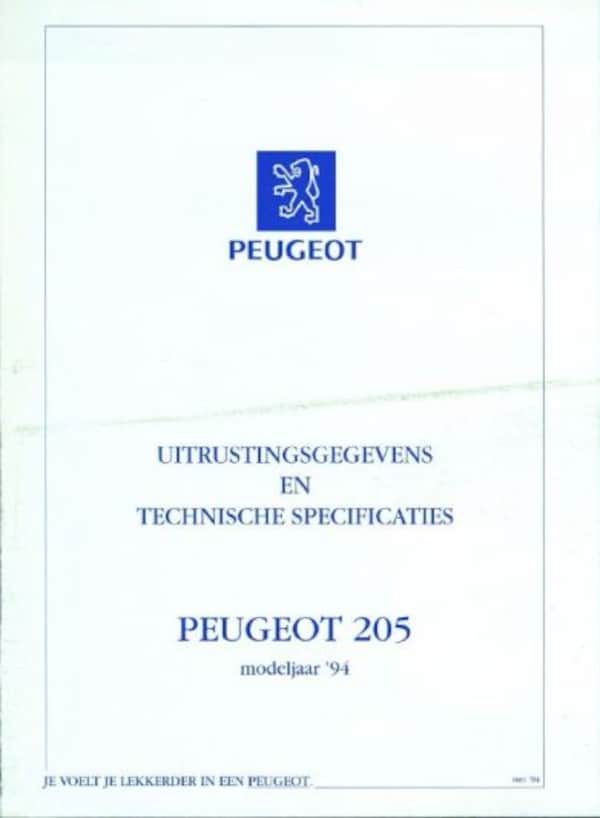 Peugeot  205