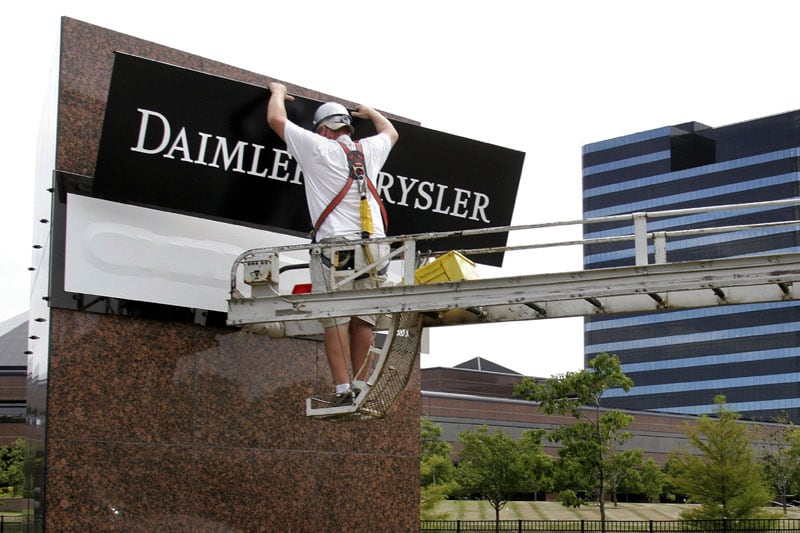 Daimler en Chrysler officieel gescheiden