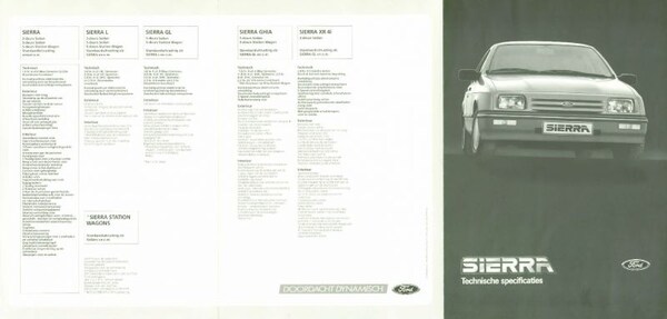 Ford Sierra Laser,gl,ghia,2.0is,xr4x4,stationwagon
