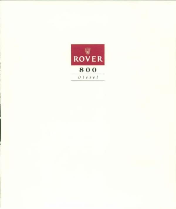 Rover 800 Diesel
