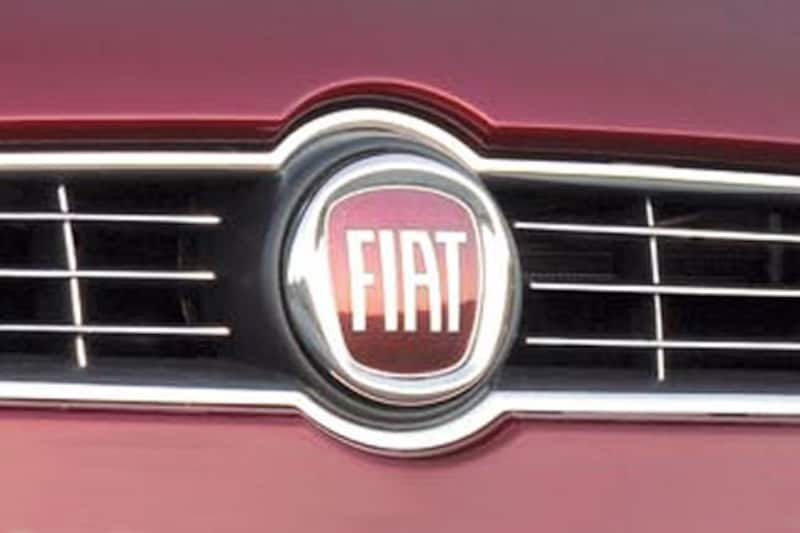 Fiat kleurt rood