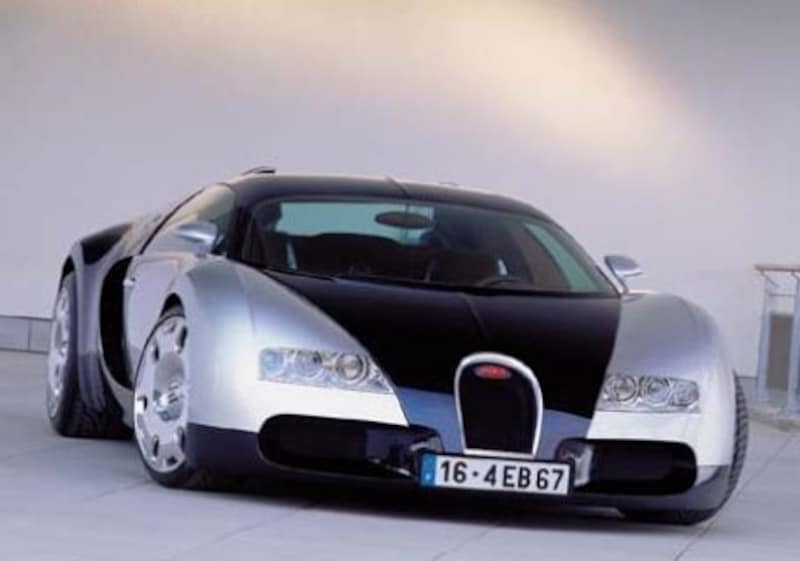 Nieuwe versie Bugatti Veyron