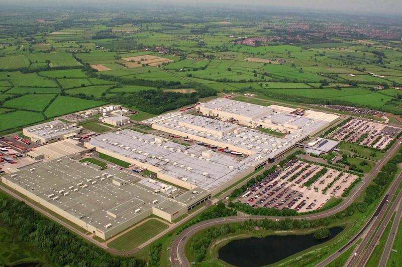 Toyota-fabriek in Burnaston, Engeland