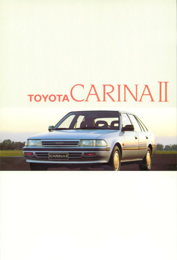 Brochure Toyota Carina II 1988