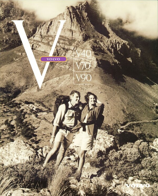 Brochure Volvo V40/V70/V90 1997