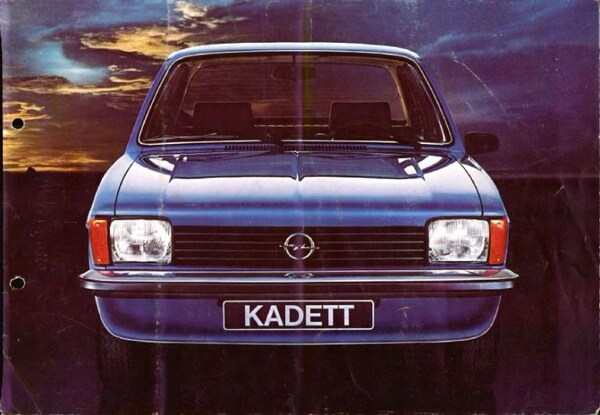 Brochure Opel Kadett 1978