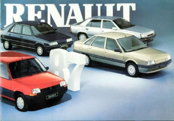 Brochure Renault 1987