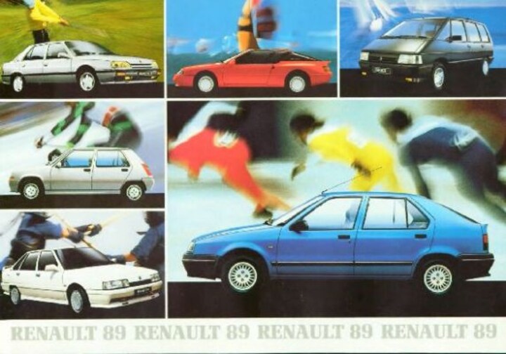 Brochure Renault 1989