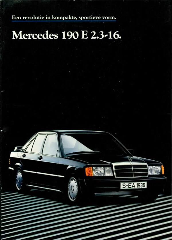 Brochure Mercedes-Benz 190 E 2.3-16 1984