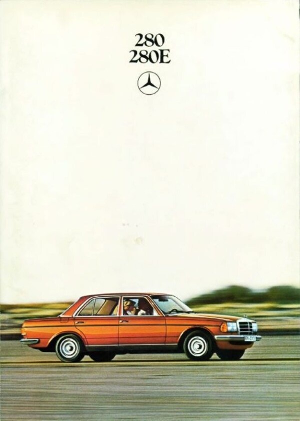 Brochure Mercedes 280/280 E 1979