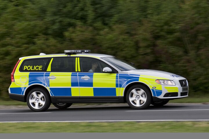 Volvo V70 politieauto