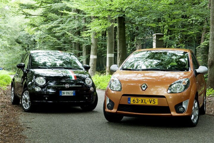 Fiat 500 vs Renault Twingo