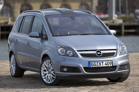 Opel Zafira 1.6 prijzen en