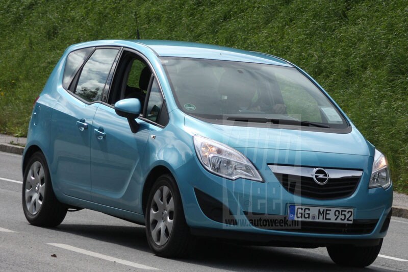 Opel werkt aan elektrische Meriva