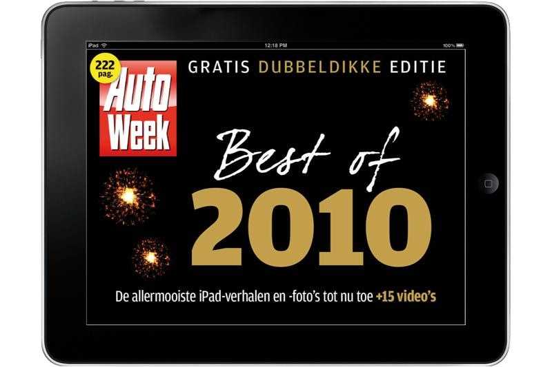 AutoWeek iPad app wint belangrijke Award