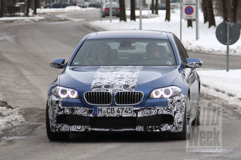 Daar is 'ie weer: BMW M5 gespot