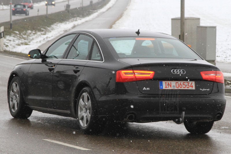 Audi test met A6 Hybrid