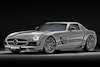 Brabus geeft de Mercedes SLS AMG extra power