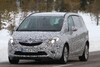 Opel Zafira in productietrim gespot