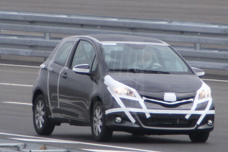 Toyota test met driedeurs Yaris