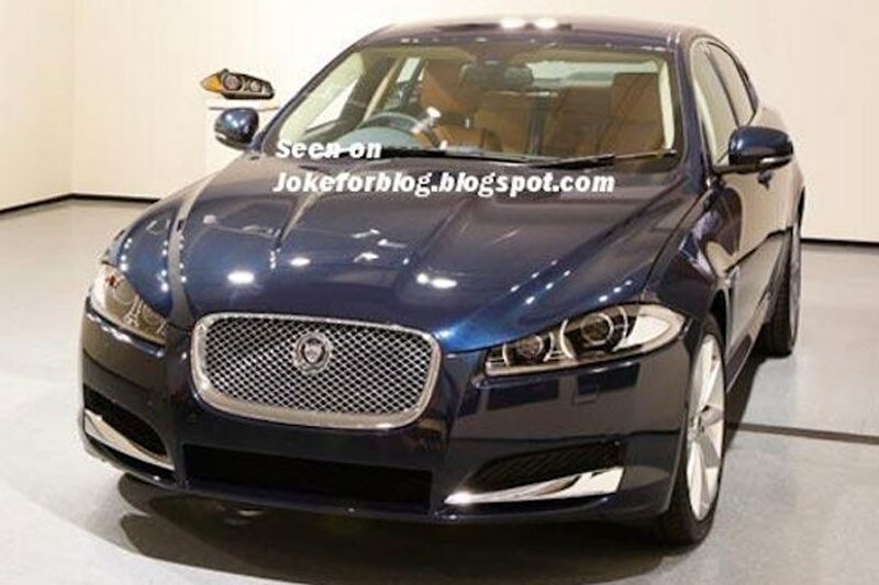 Daar is –ie dan: de nieuwe neus van de Jaguar XF