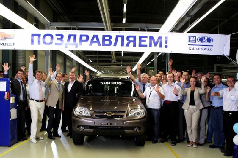 Chevrolet produceert 500.000e Niva