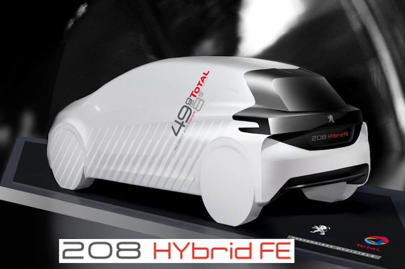 Peugeot 208 Hybrid FE: 2,1 l/100 km