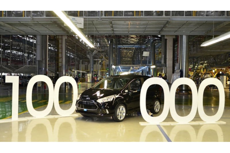 100.000e Ford B-Max geproduceerd