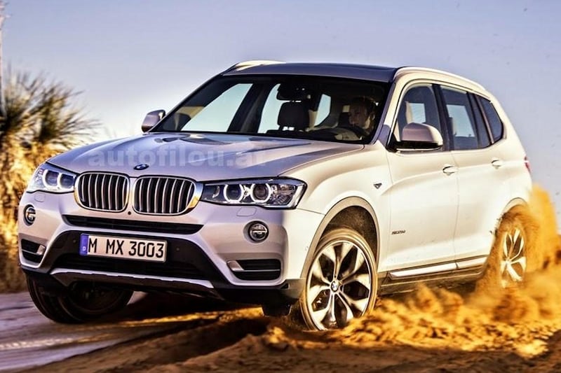 Gelekt: BMW X3 facelift
