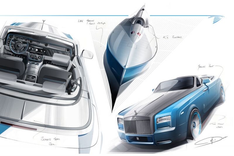 Rolls-Royce toont speciale Phantom Drophead Coupé