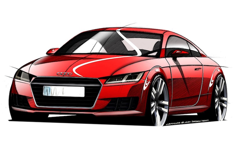 Audi geeft voorproefje van nieuwe TT