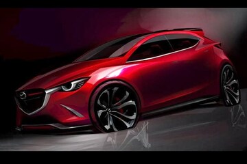 Mazda Hazumi Concept in vol ornaat