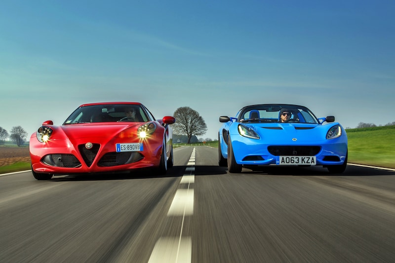 Alfa Romeo 4C vs. Lotus Elise S