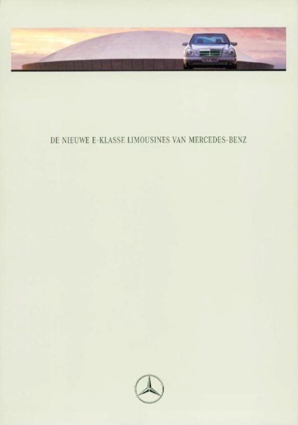 Brochure Mercedes-Benz E-klasse 1995