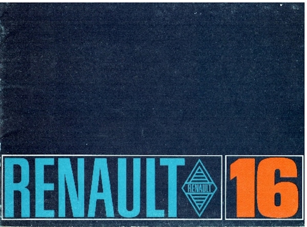 Brochure Renault 16 (1967)