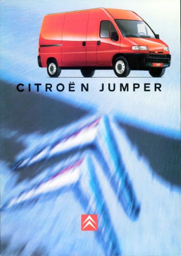 Brochure Citroën Jumper 1996