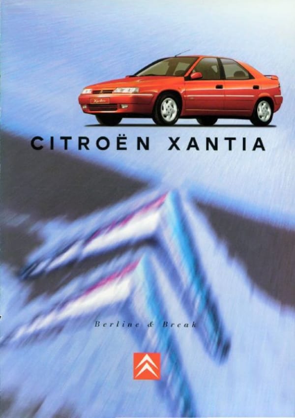 Brochure Citroën Xantia 1996