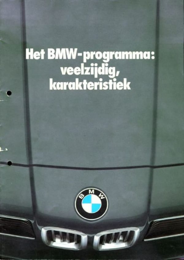 Brochure BMW 1979