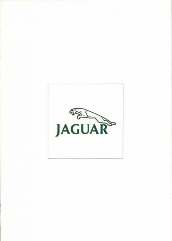 Brochure Jaguar 1988