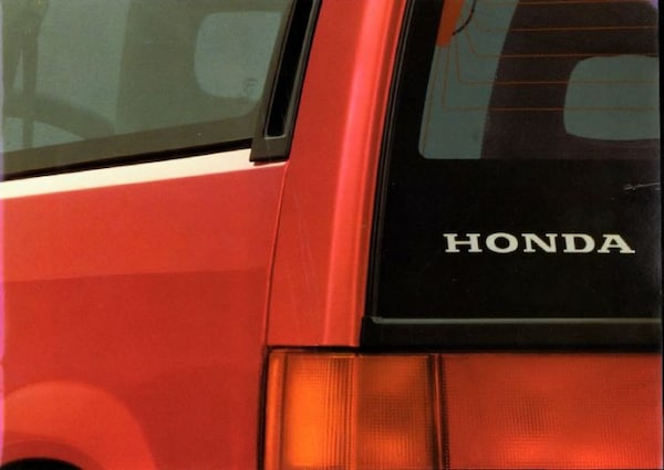 Brochure Honda 1987