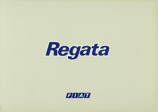 Brochure Fiat Regata 1987
