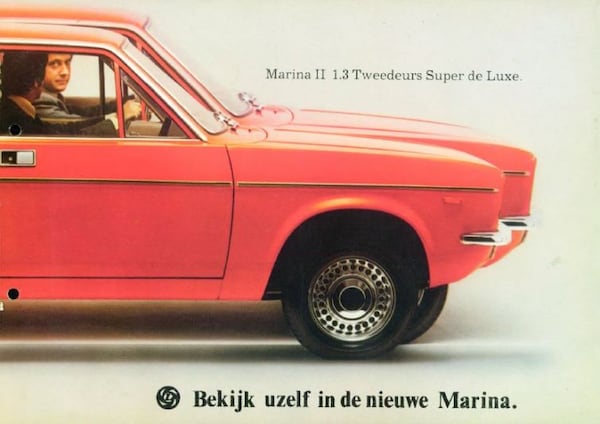 Brochure Morris Marina 1976