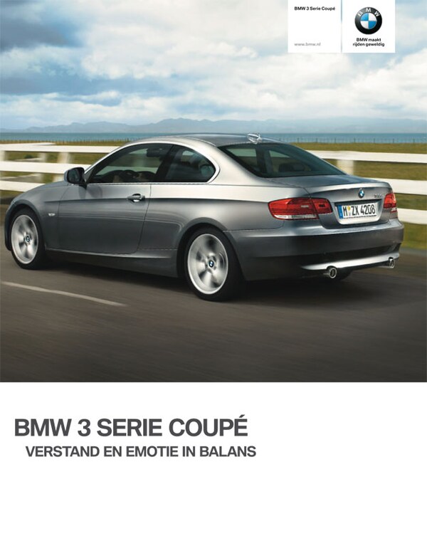 Brochure BMW 3-serie Coupé (2009)