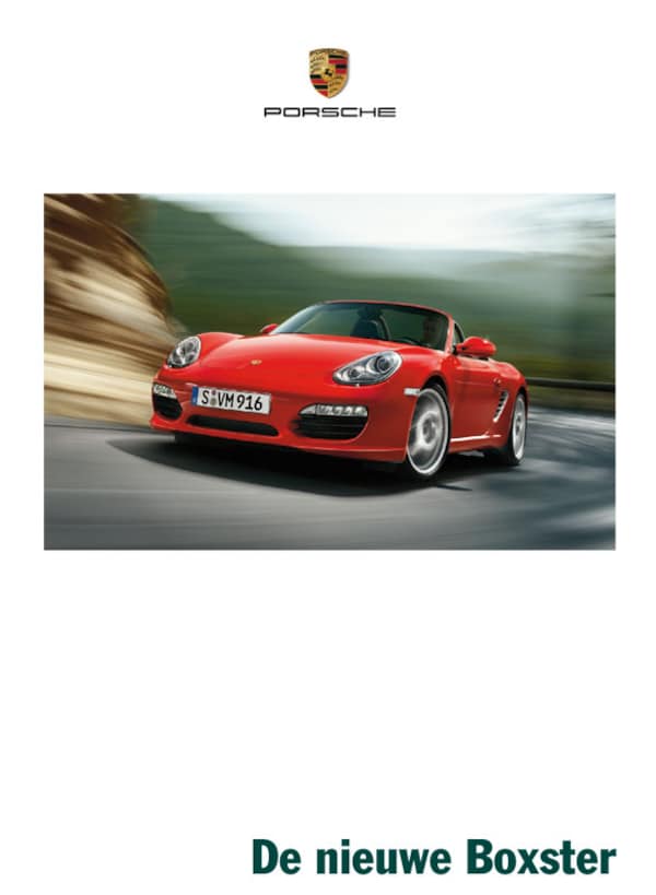 Brochure Porsche Boxster (2008)