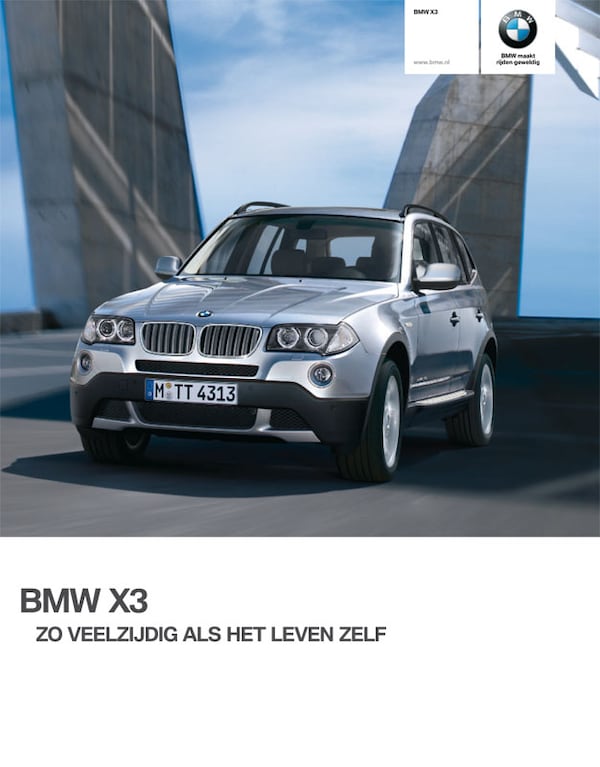 Brochure BMW X3 (2009)