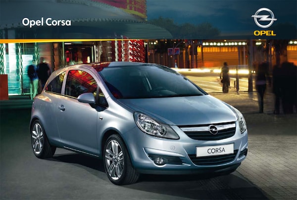 Brochure Opel Corsa (2009)